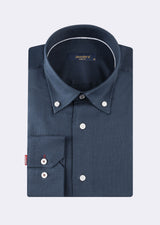 Navy Cotton Shirt