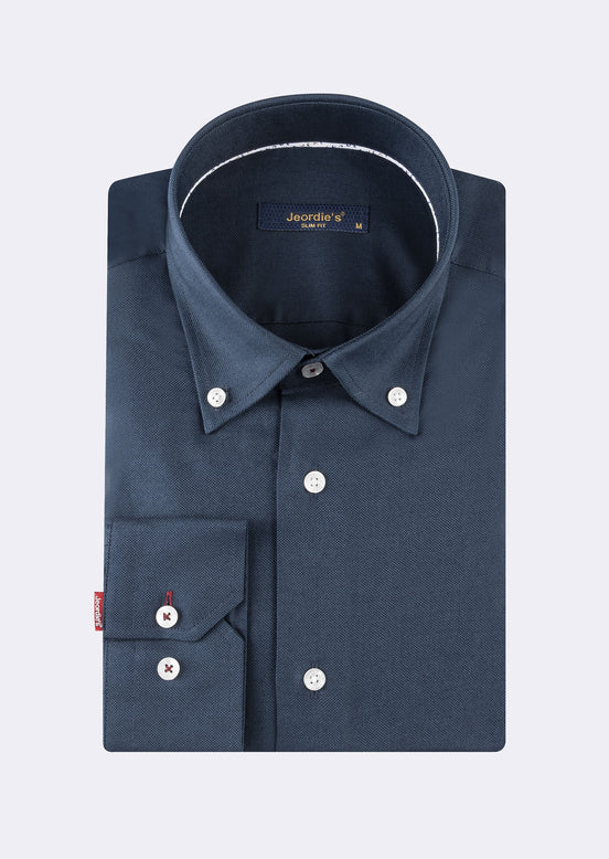 Navy Cotton Shirt