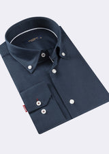 Navy Cotton Shirt