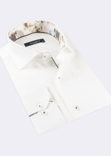 Cream Long Sleeve Shirt