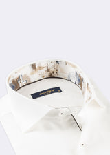 Cream Long Sleeve Shirt