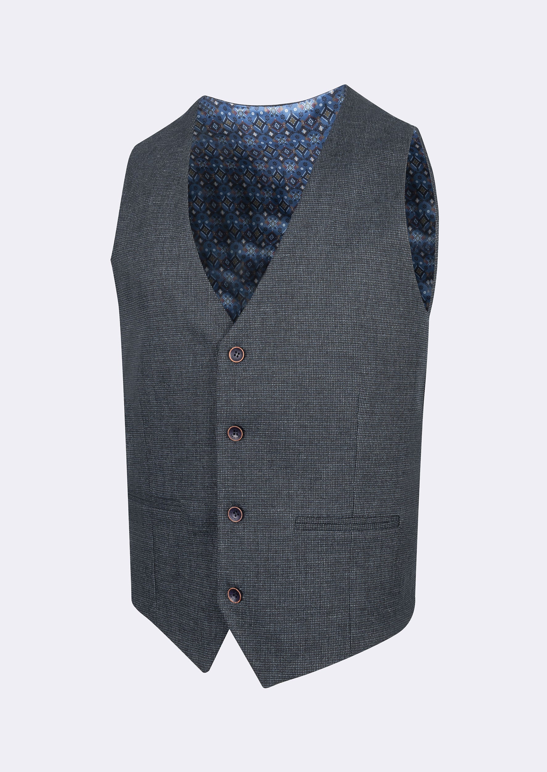 Navy Waistcoat