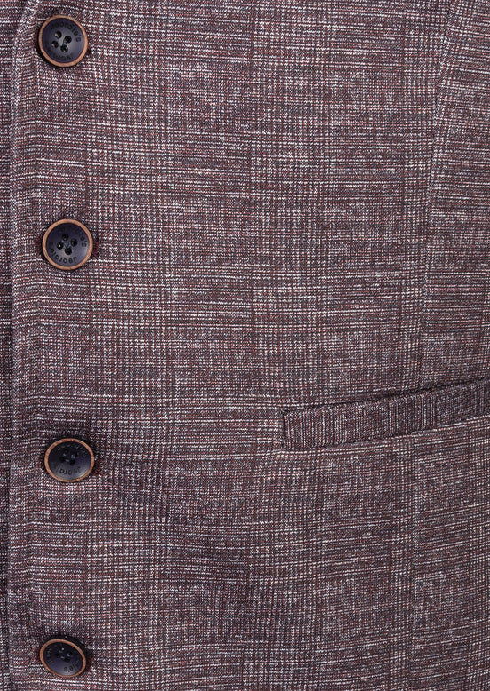 Burgundy Waistcoat
