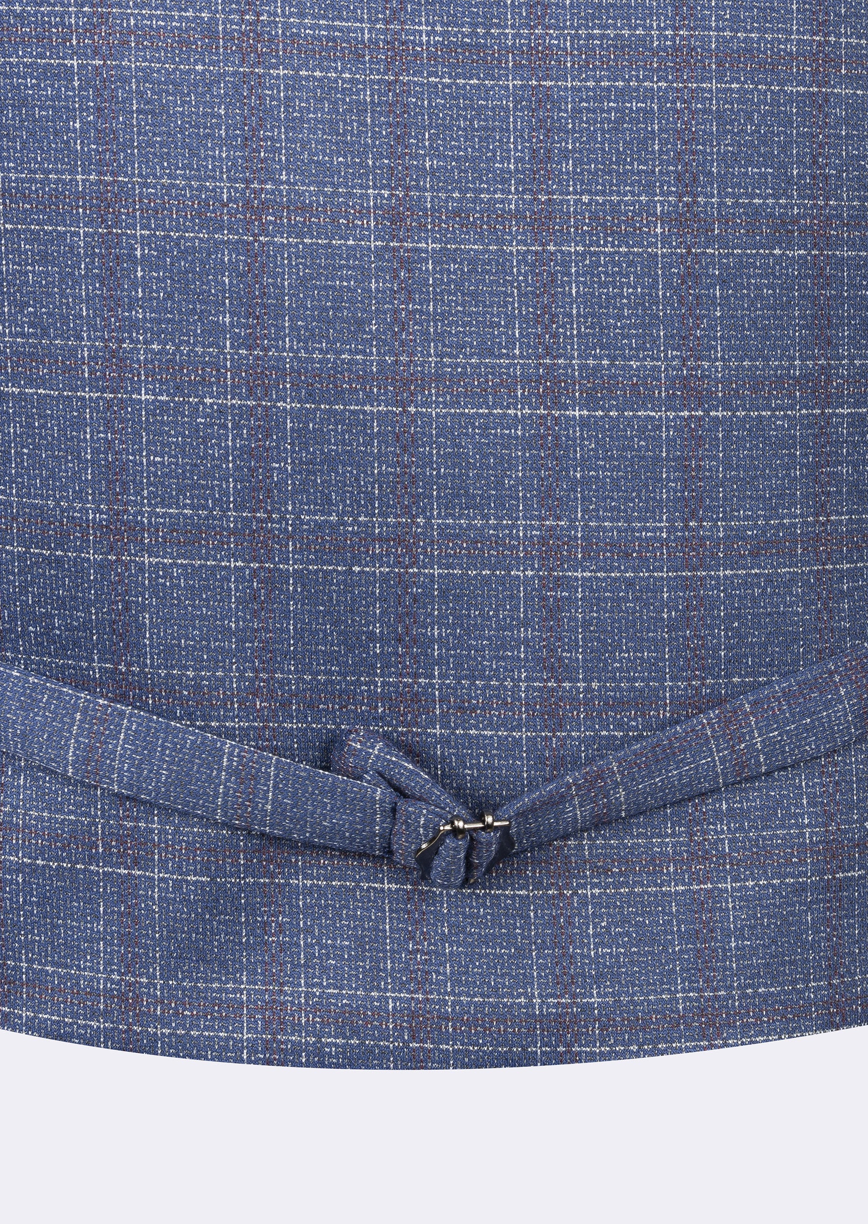 Navy - Burgundy Waistcoat