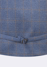 Navy - Tan Waistcoat
