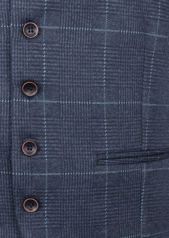 Navy Waistcoat