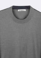 Dark Grey Melange Knitwear