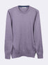 Purple Melange Knitwear