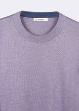 Purple Melange Knitwear
