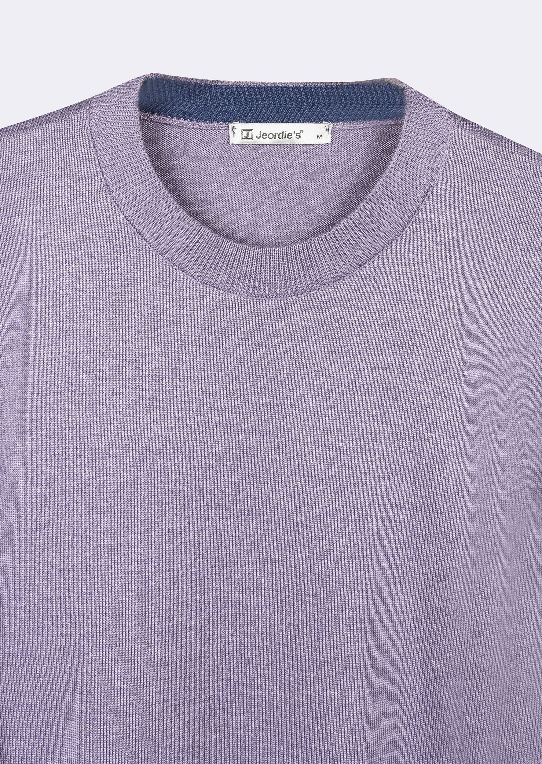 Purple Melange Knitwear