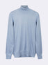 Melange Blue Knitwear