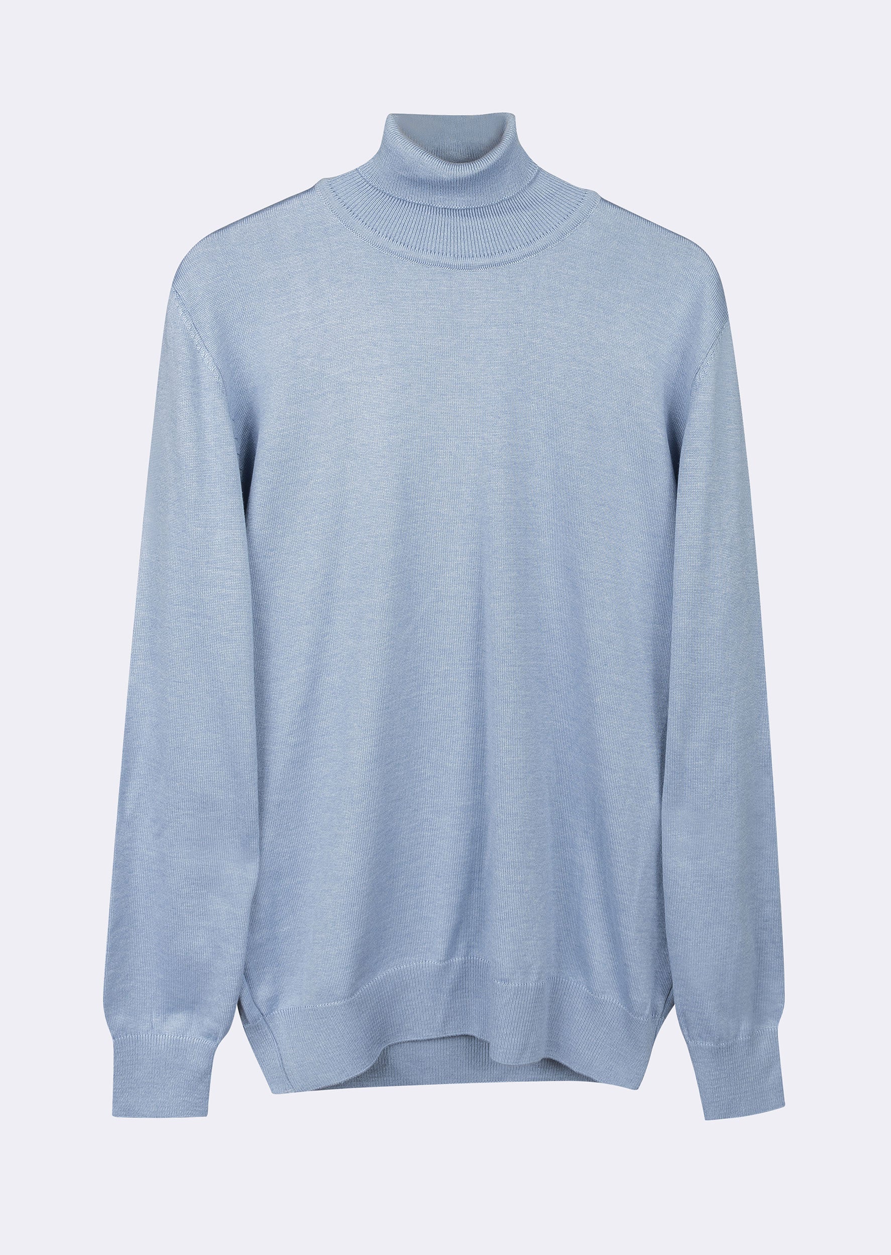 Melange Blue Knitwear