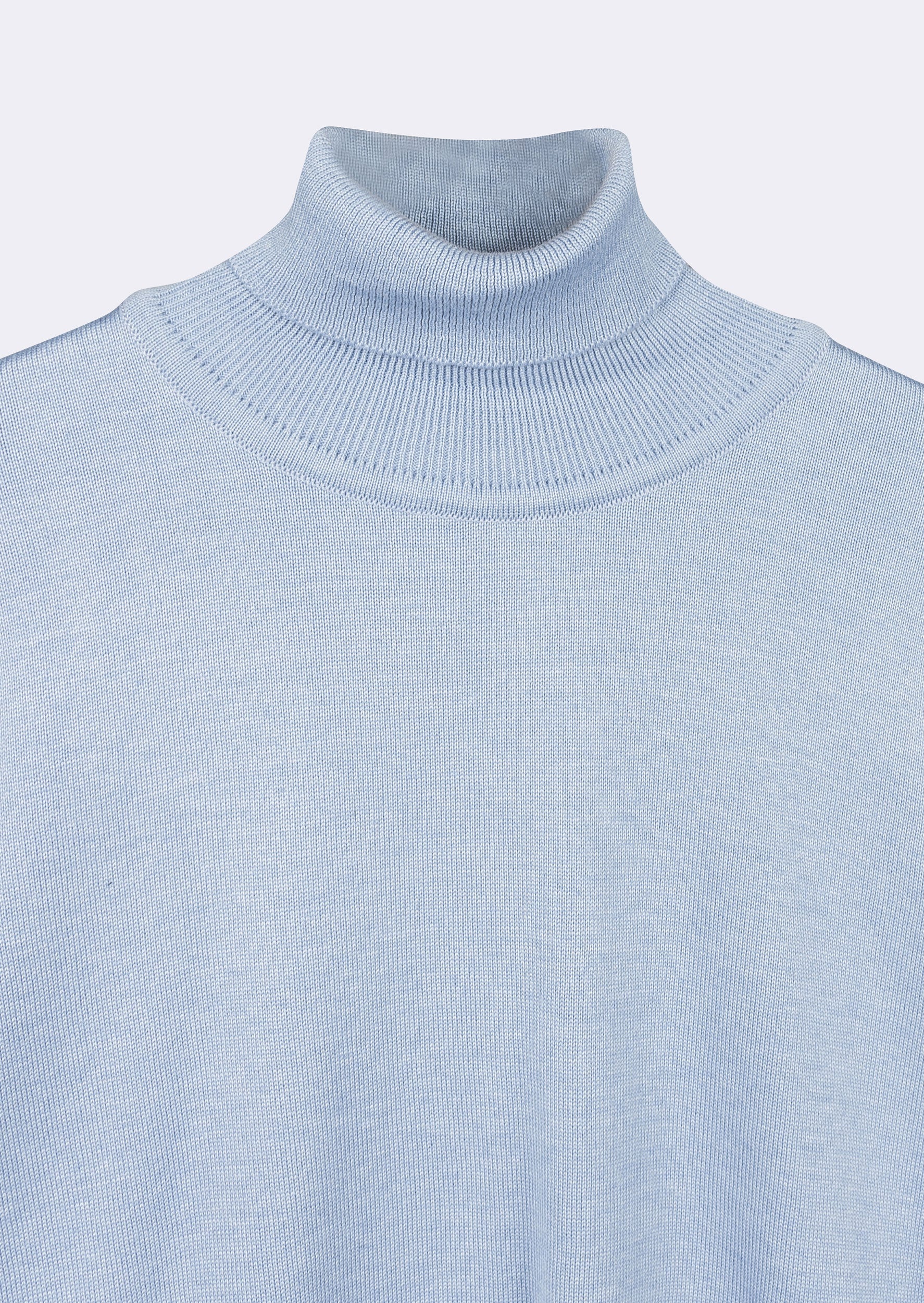 Melange Blue Knitwear