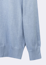 Melange Blue Knitwear