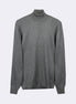 Dark Grey Melange Knitwear