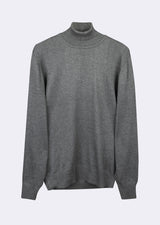 Dark Grey Melange Knitwear