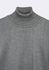 Dark Grey Melange Knitwear
