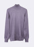 Purple Melange Knitwear