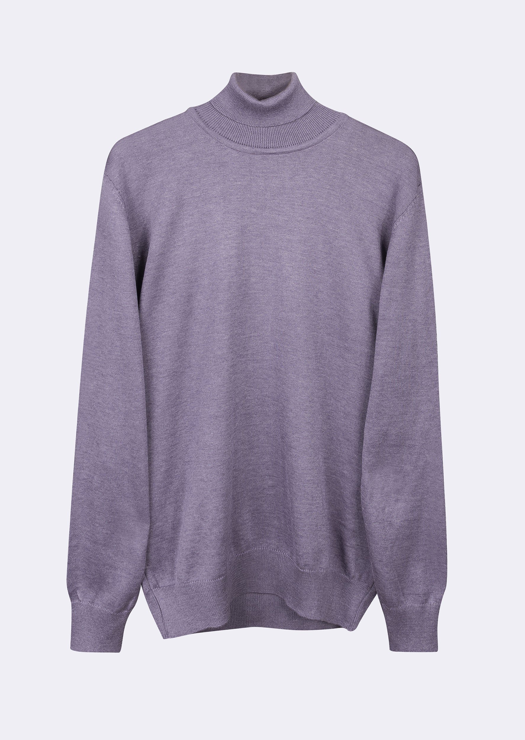 Purple Melange Knitwear