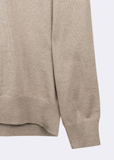 Stone Melange Knitwear