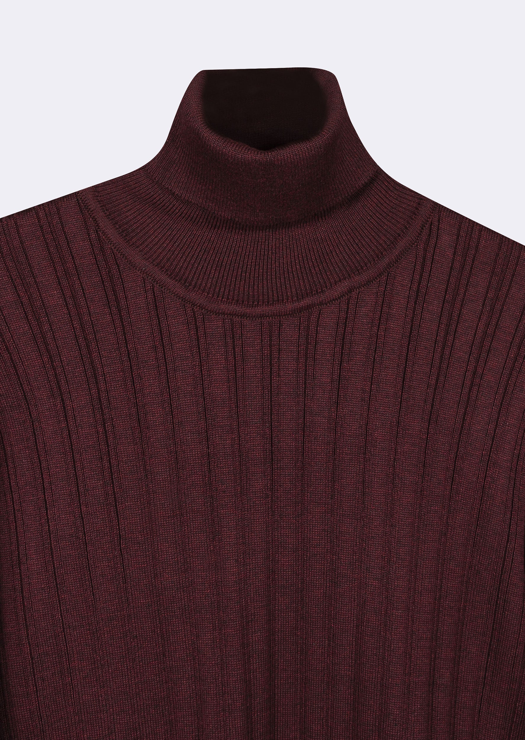Dark Burgundy Knitwear