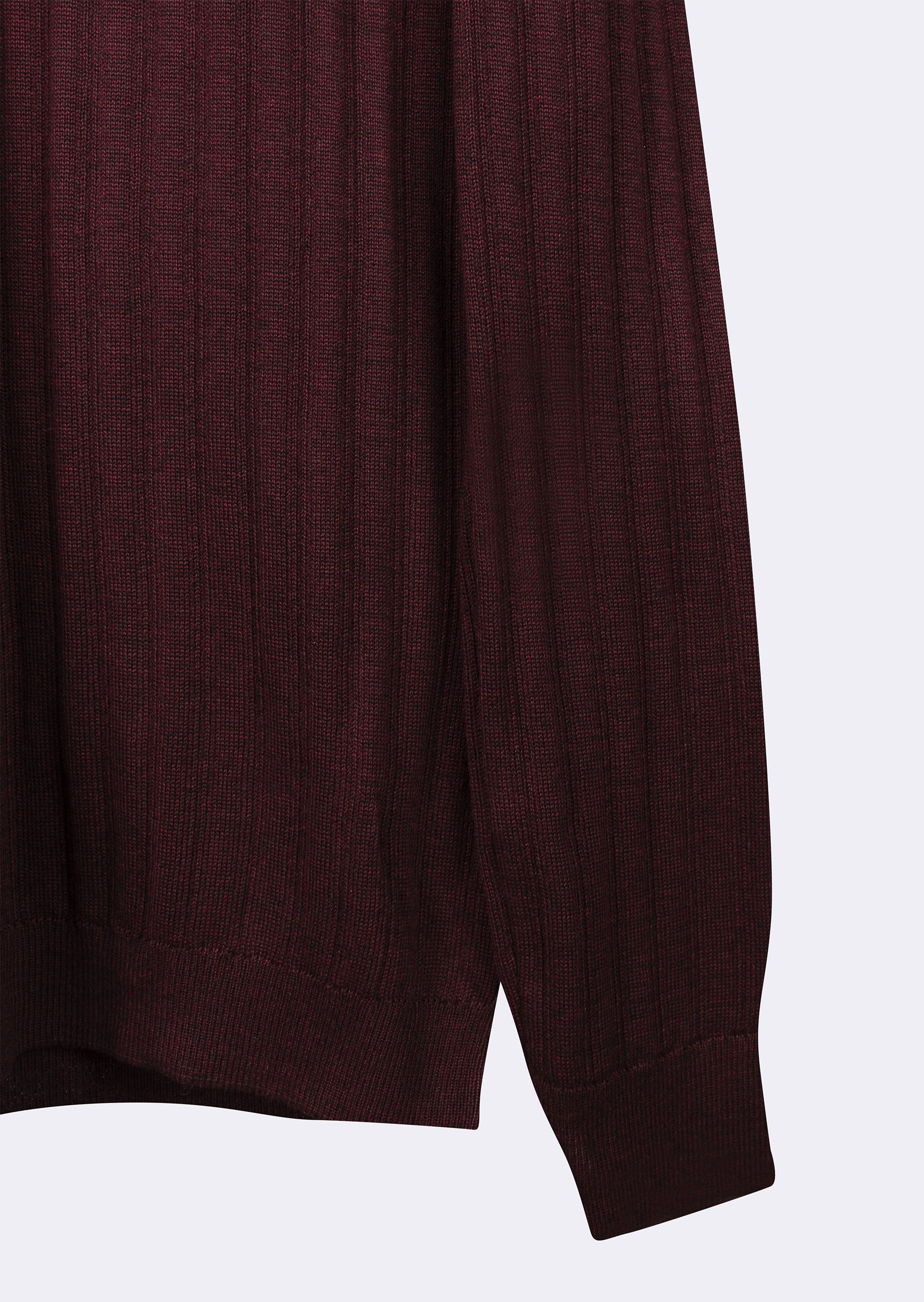 Dark Burgundy Knitwear