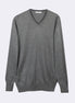 Dark Grey Melange Knitwear
