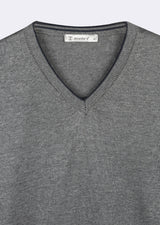 Dark Grey Melange Knitwear