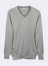 Light Grey Melange Knitwear