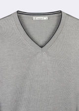 Light Grey Melange Knitwear