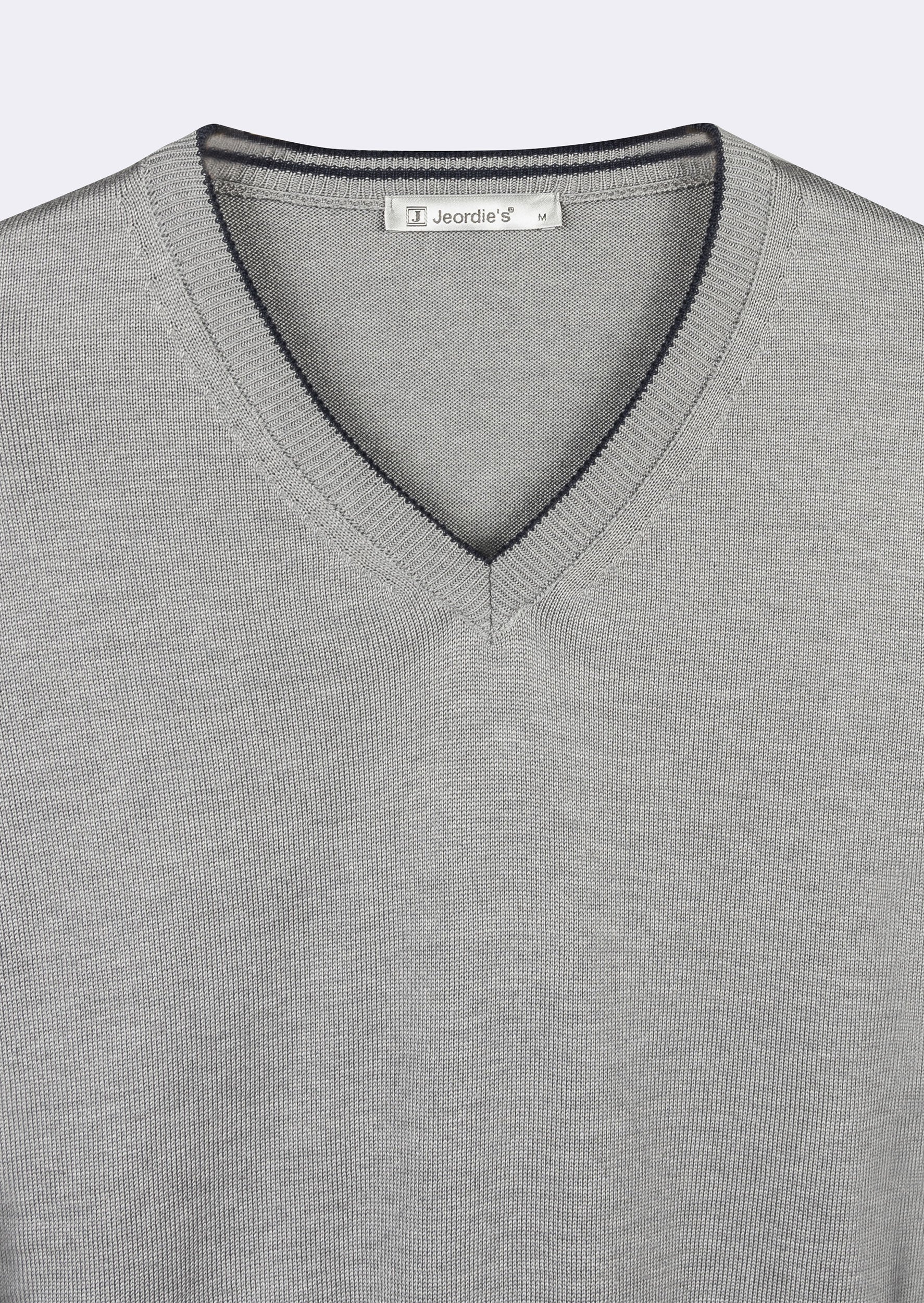 Light Grey Melange Knitwear