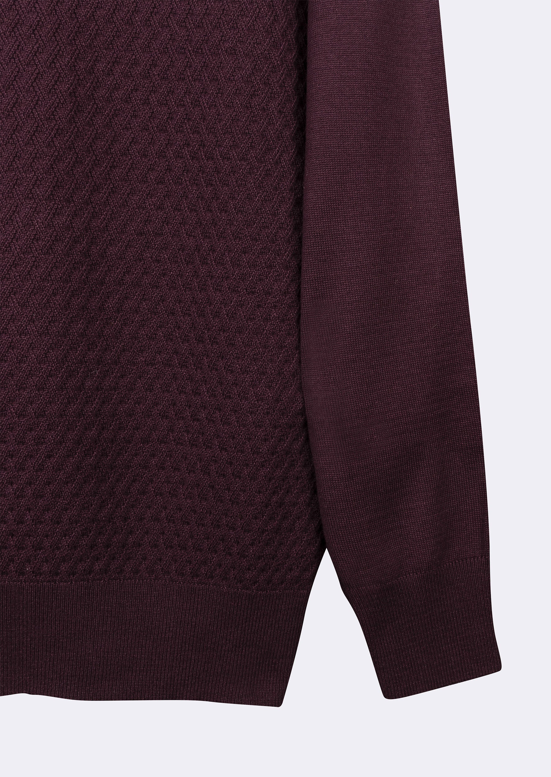 Dark Purple Knitwear