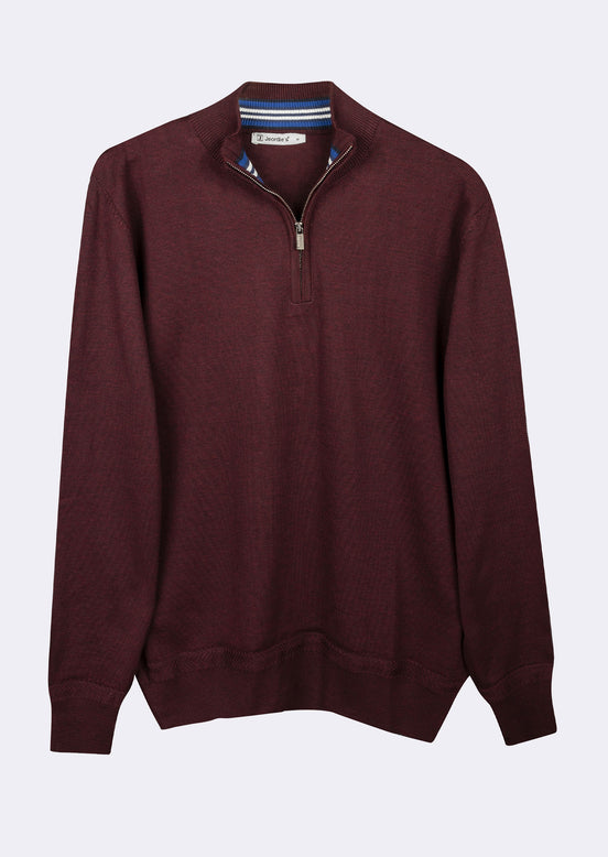 Dark Burgundy Knitwear