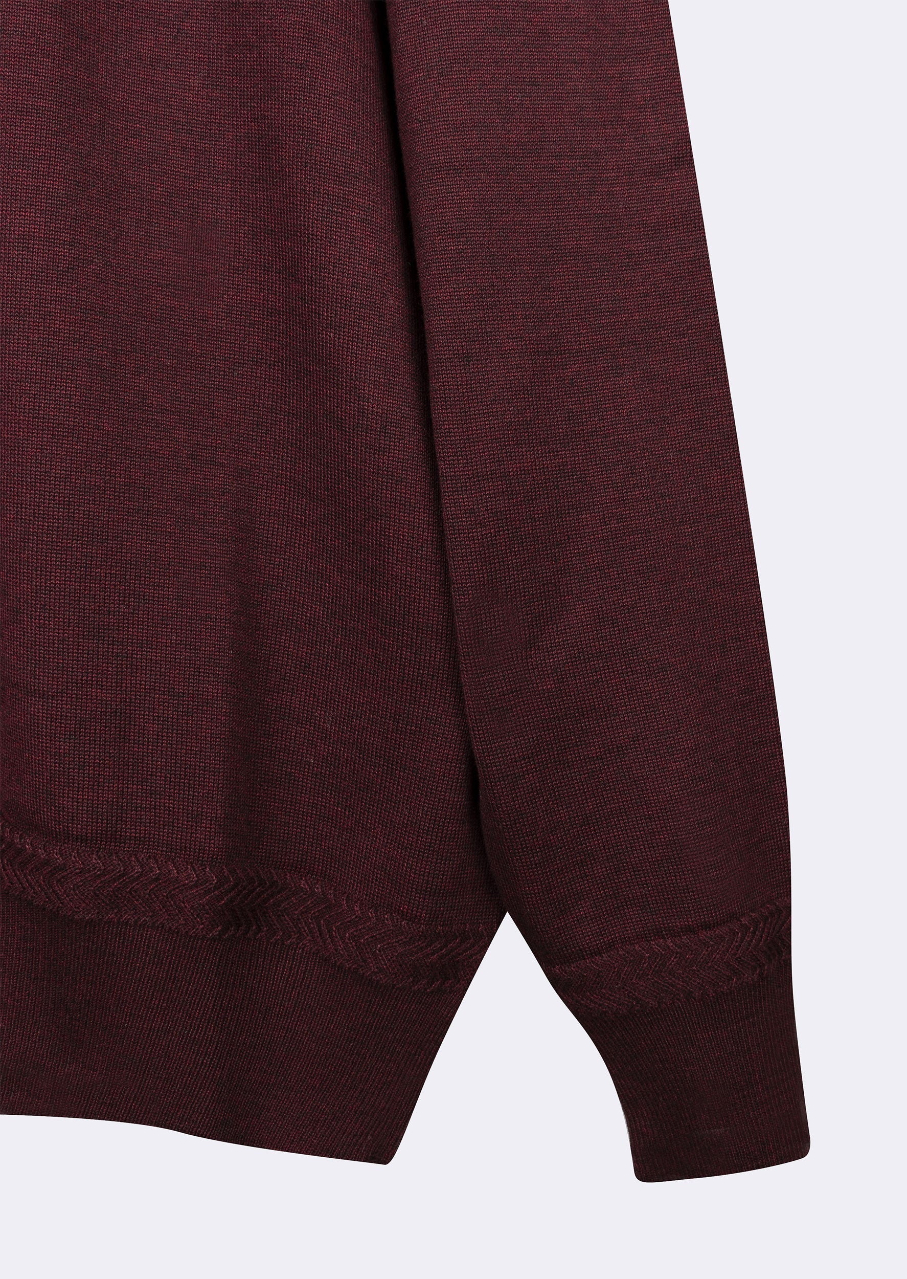 Dark Burgundy Knitwear