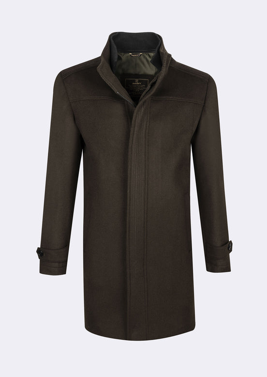 Khaki Wool Coat