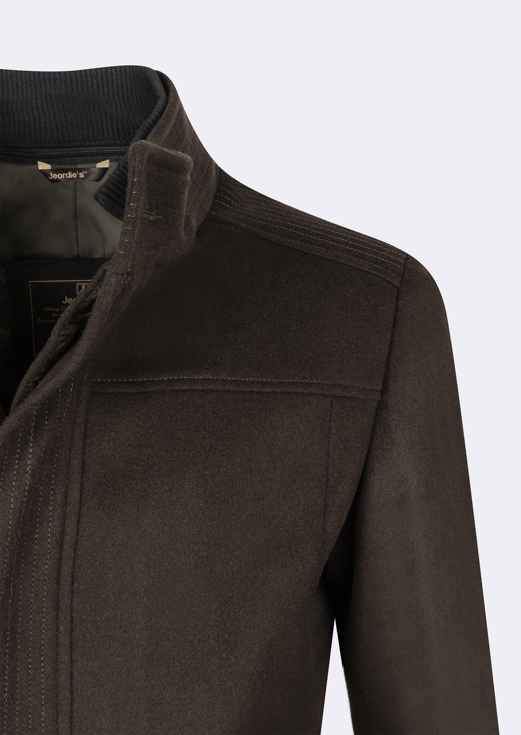 Khaki Wool Coat