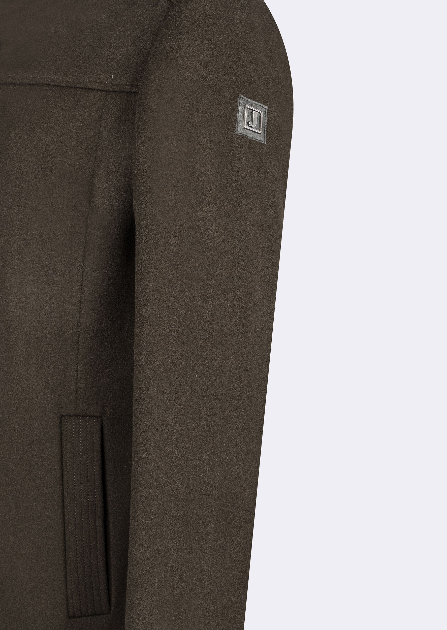 Khaki Wool Coat