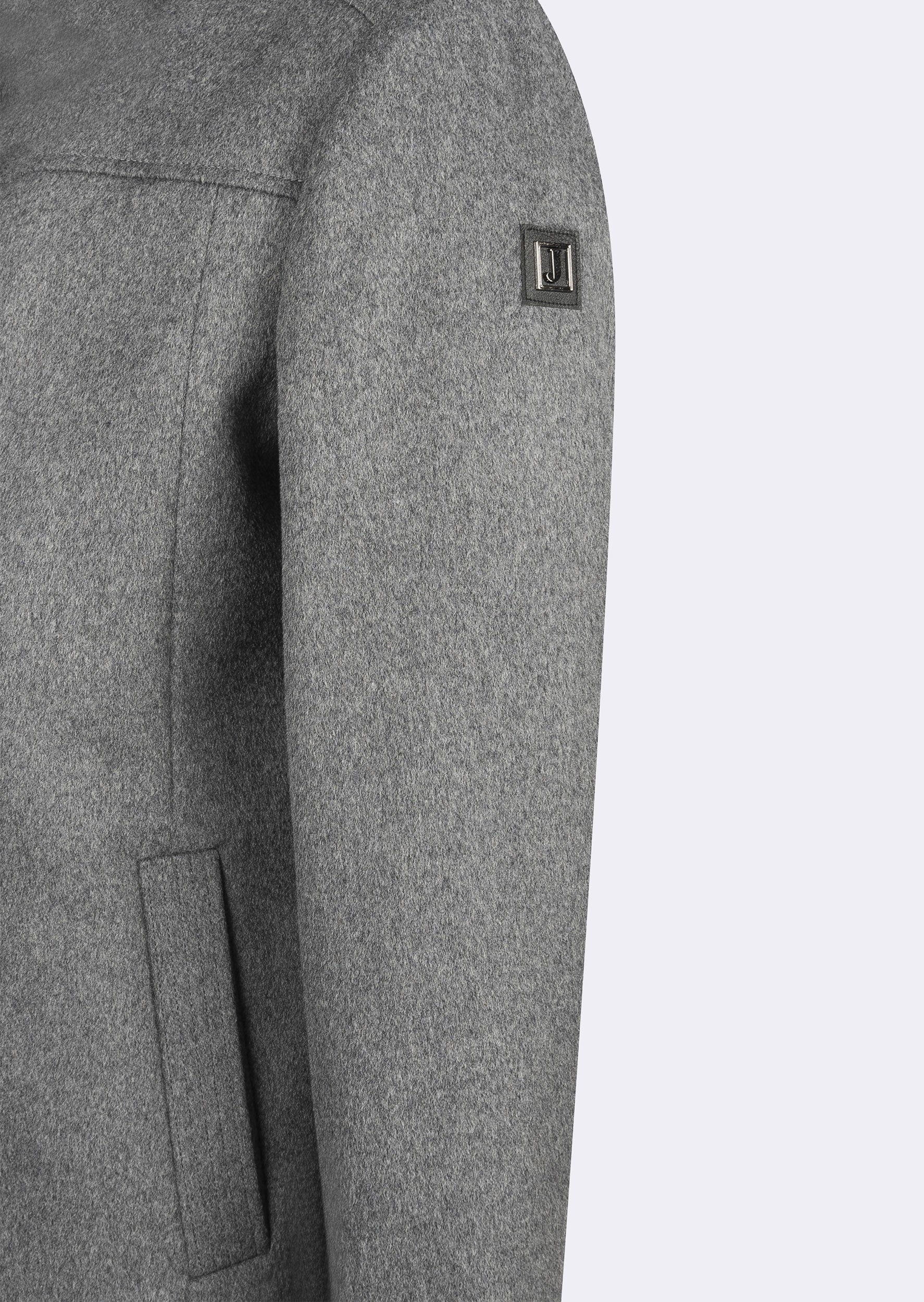 Grey Wool Coat