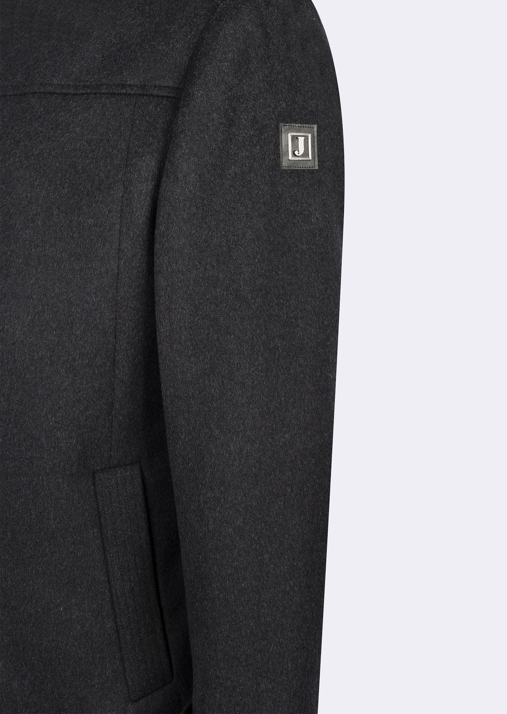 Anthracite Wool Coat