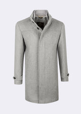 Light Grey Wool Coat