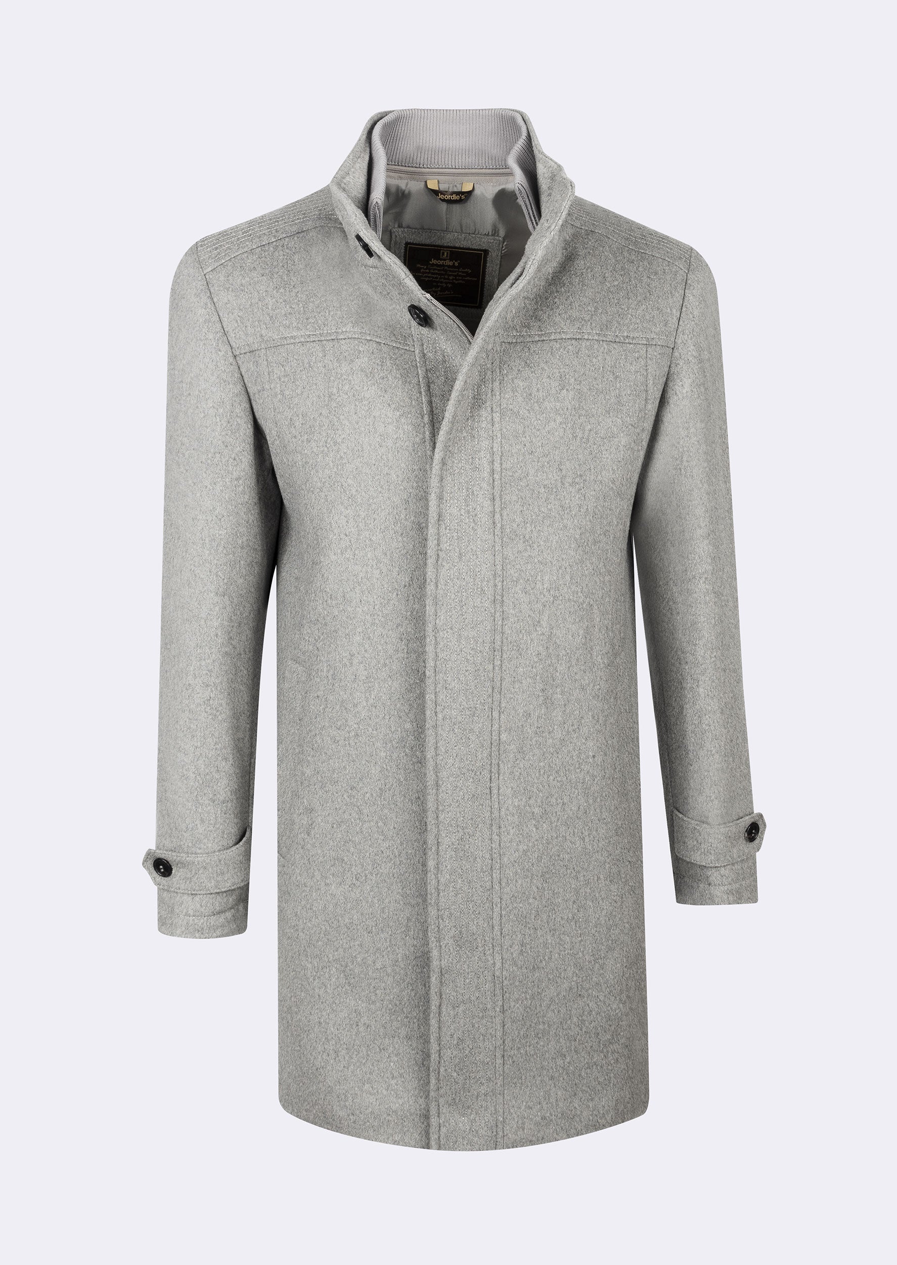 Light Grey Wool Coat