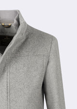 Light Grey Wool Coat
