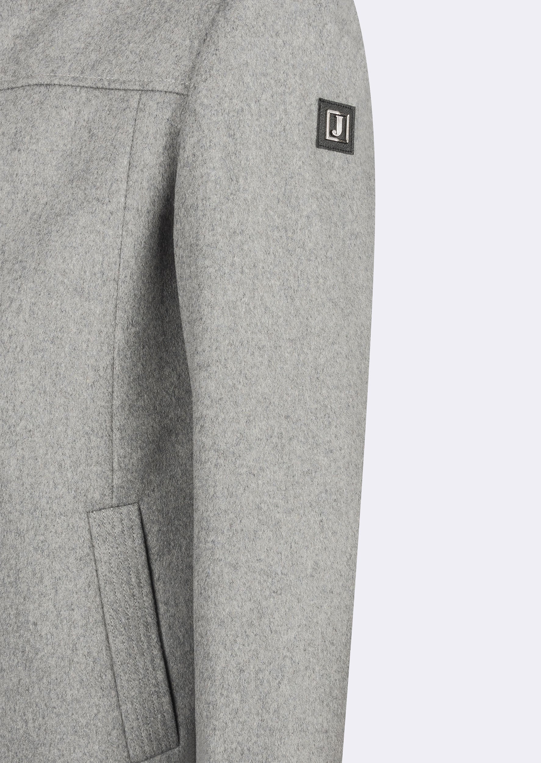 Light Grey Wool Coat