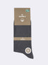 Anthracite - Black Cotton Sock