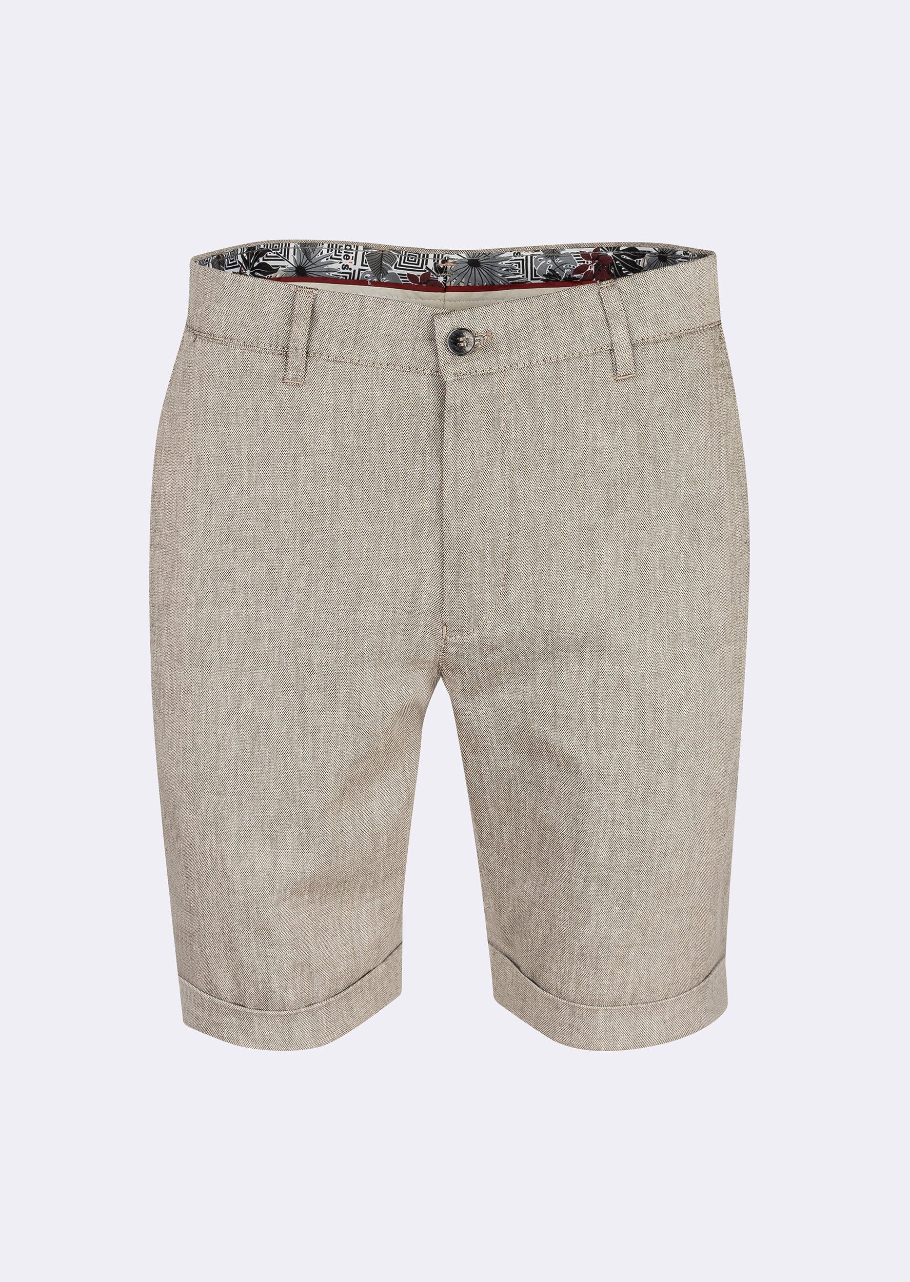 Beige Bermuda Short