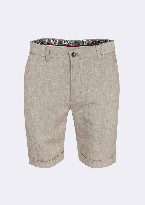 Beige Bermuda Short