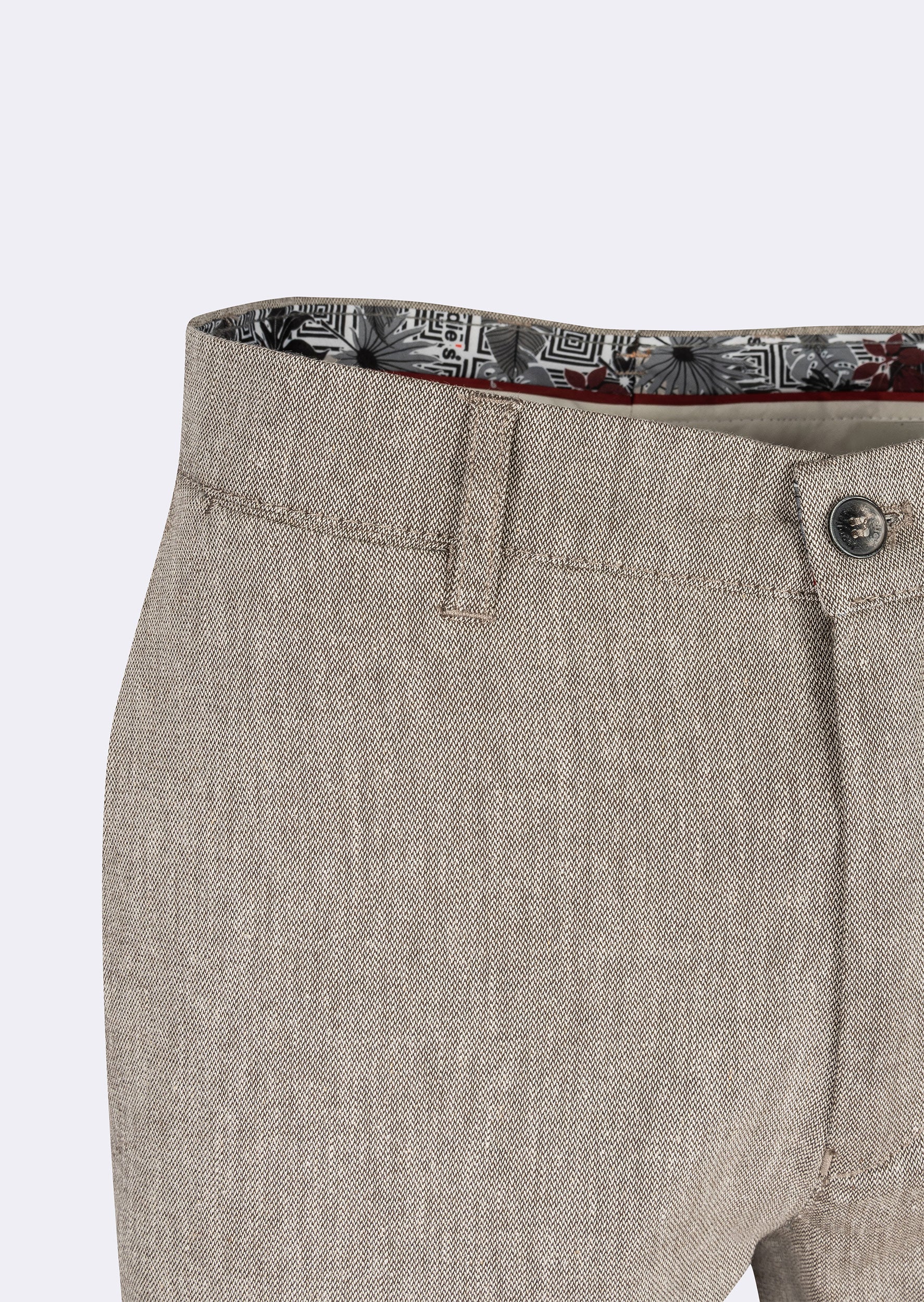 Beige Bermuda Short