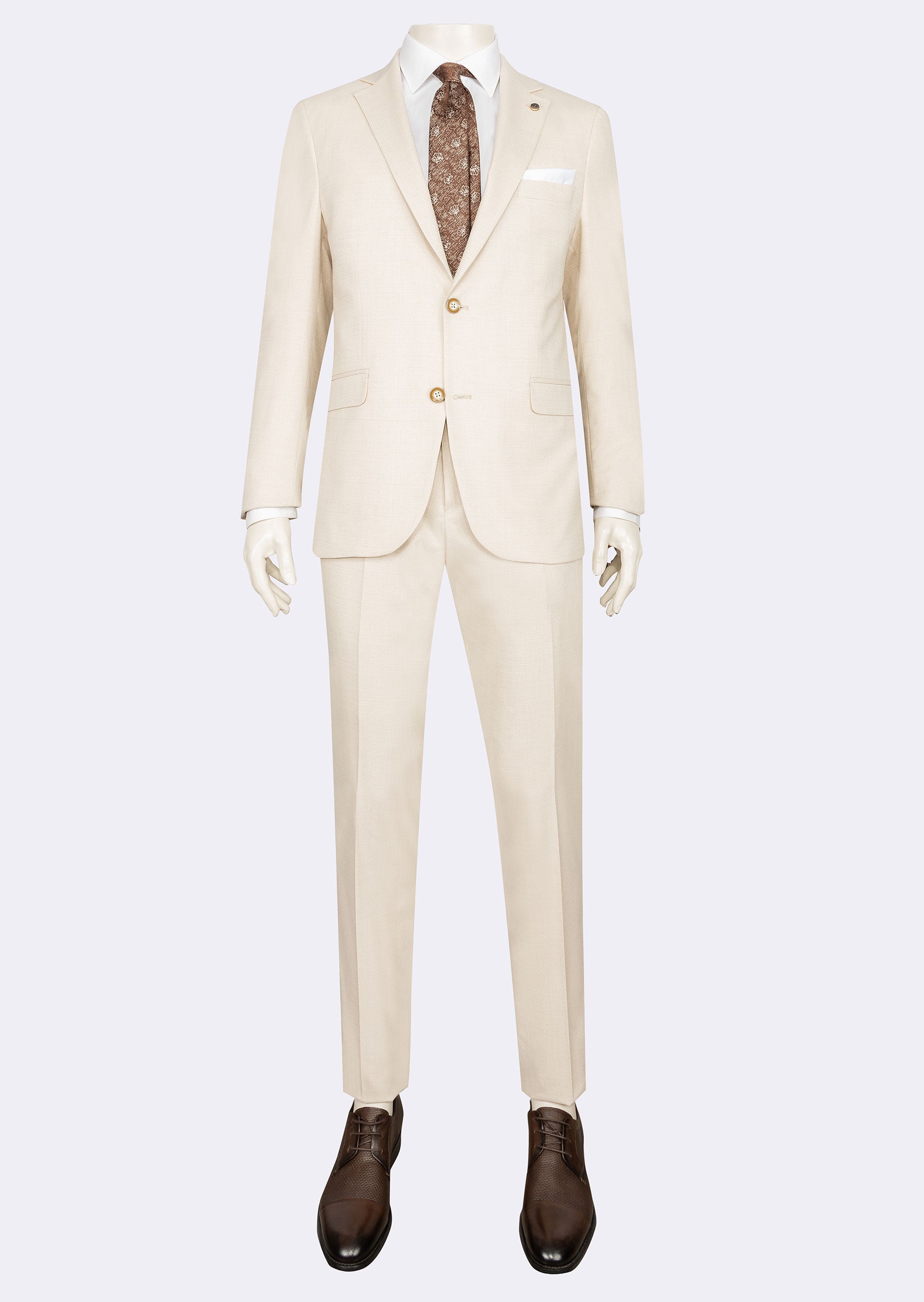 Light Beige Suit