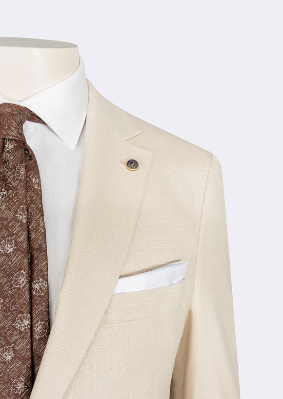 Light Beige Suit