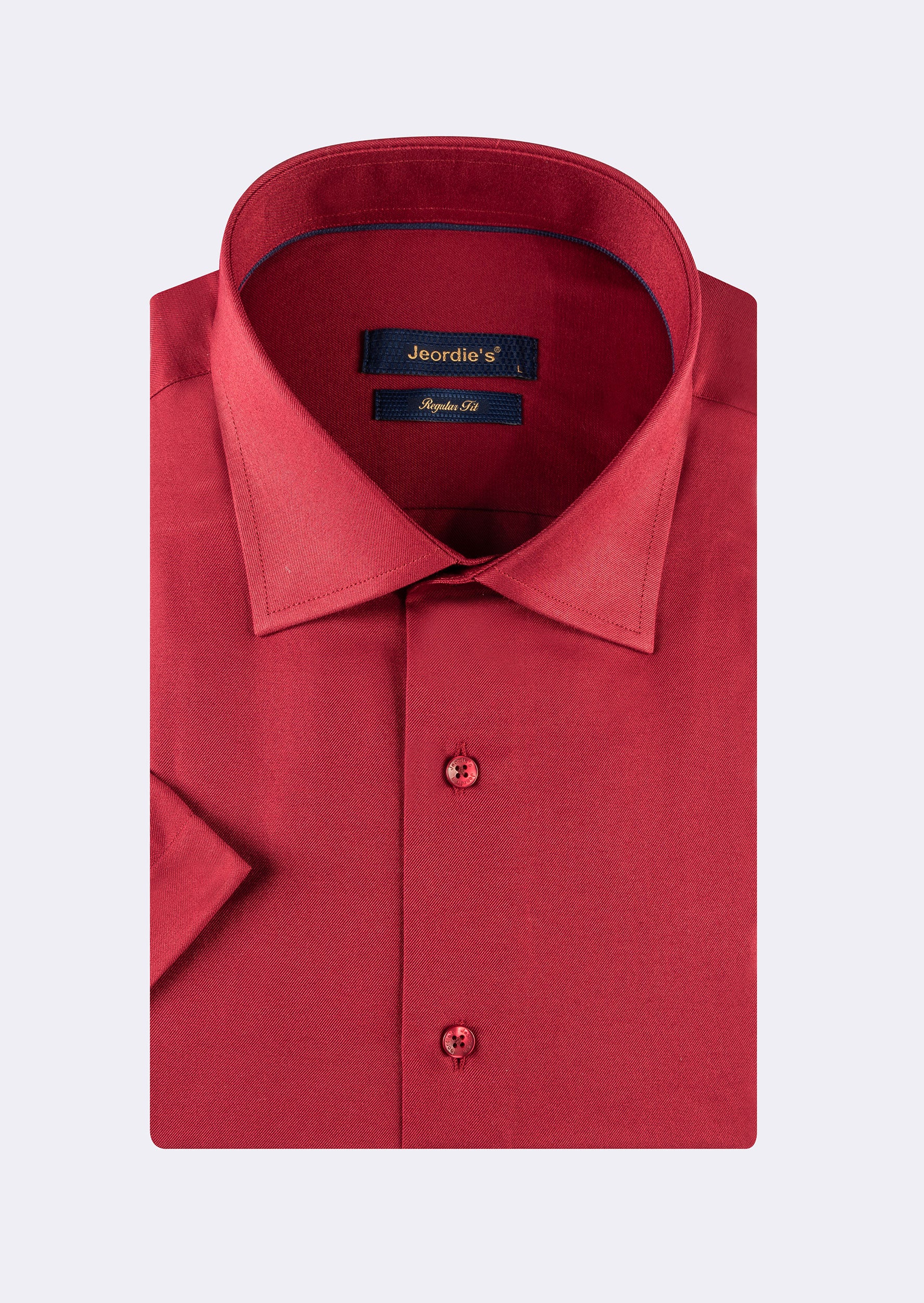 Burgundy Short Sleeve Shirt